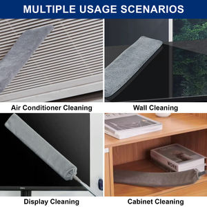 Microvezel Gap <span class=keywords><strong>Brush</strong></span> voor Huishoudelijke Schoonmaak, Telescopische Stofborstel voor Onder Bed en Plafond Reiniging, Verwijderbaa - Product Image 4