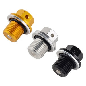 NiceCNC 14mm magnético de drenaje de aceite de perno enchufe para <span class=keywords><strong>YAMAHA</strong></span> YZF-<span class=keywords><strong>R6</strong></span> 1999-2020 MT-07 2014-2023 <span class=keywords><strong>FZ</strong></span>-09 2014-2017 - Product Image 5