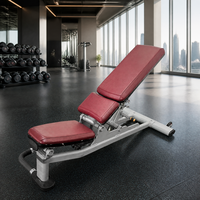 Bangku Dumbbell Adjustable Heavy-Duty, Dapat Disesuaikan Menjadi Incline, Decline, dan Flat Bench, Super Benchl, Peralatan Latihan Gym di Rumah