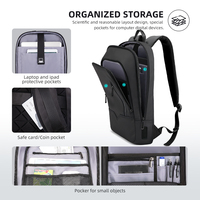 Sac à dos antivol intelligent HEROIC KNIGHT pour homme, idéal pour le travail, l'école et les voyages – Vente en gros