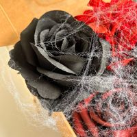 Fleur artificielle élégante DIY en forme d'araignée pour l'automne et l'hiver, faite à la main, pour décoration de fête en extérieur, coffret cadeau élégant, transfrontalier