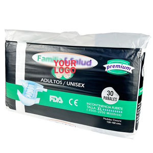 Grande <span class=keywords><strong>couche</strong></span> jetable de <span class=keywords><strong>protection</strong></span> contre les fuites d'absorption maximale pendant la nuit pour hommes adultes incontinence pour hommes - Product Image 1