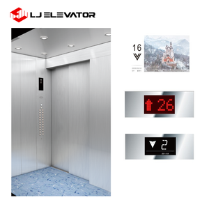 Lift penumpang Lift konstruksi Metron Lift penumpang <span class=keywords><strong>1000kg</strong></span> Panoramic penumpang Lift dengan kaca Aluminium poros - Product Image 1
