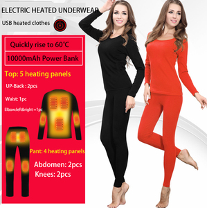 2023 automne hiver sous-vêtement thermique chauffant costume vêtements chauds intelligents pour les femmes - Product Image 3
