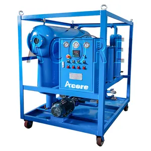 Single Vacuum Transformer Oil Filtration Machine Waste Oil Processing System