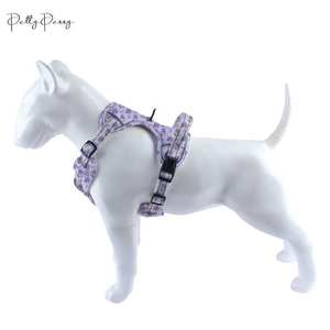 Multi-color Striped Fashion Customizable Nylon Pet <b>Harness</b>-Adjustable Breathable Durable & Comfortable - Product Image 3