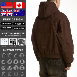 Sweat à capuche d'hiver numérique KingSen en molleton 100 % coton de haute qualité avec logo en relief, personnalisable, style streetwear épais - Product Image 2