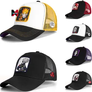 Nova Marca Dos Desenhos Animados do Anime Todos Os Estilos Snapback do Boné de Beisebol do Algodão Das Mulheres Dos Homens Hip Hop Pai Chapéu Do Camionista da Malha Dropshipping