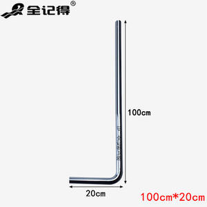 Siphon de vidange en acier inoxydable électro-plaqué de type L, 1 pouce DN32, pour toilettes à cuvette basse, tuyau de chasse d'eau, siphons de plomberie - Product Image 4