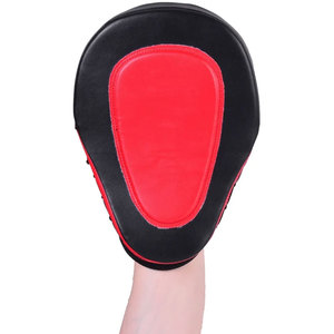 Pad de frappe de boxe respirant et léger à vendre – Pad de frappe en cuir durable et écologique, fabriqué sur mesure - Product Image 5