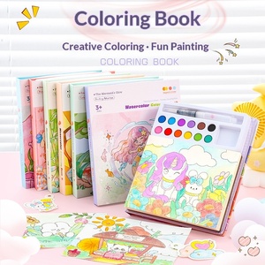 Ensemble de coloriage et de gribouillage pour enfants <span class=keywords><strong>YEKO</strong></span> avec peintures intégrées et autres papiers à dessin - Product Image 3