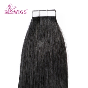 ผมต่อแบบเทป KSWIGS 9-12A เกรด Raw Virgin  จัดเรียงเกล็ดผมอย่างสมบูรณ์แบบ  แบบ Double Drawn  ไร้รอยต่อ  มองไม่เห็น  วัสดุ PU  ทำจากผมแท้ - Product Image 3