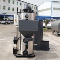 Verticale Industriële Biomassa Bamboe Chip Rijst Peddy Kaf Afval Jute Palm Fruit Gestookte Stoomgenerator