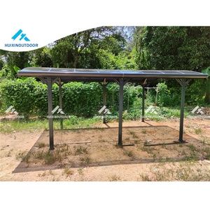 <span class=keywords><strong>Abri</strong></span> <span class=keywords><strong>de</strong></span> voiture en aluminium à toit arqué en polycarbonate, à bras fixe, pour parking et garage, vente en gros usine - Product Image 6