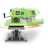Presse à chaud pneumatique automatique professionnelle 12 en 1 - Système de changement rapide pour une impression par transfert thermique polyvalente par sublimation