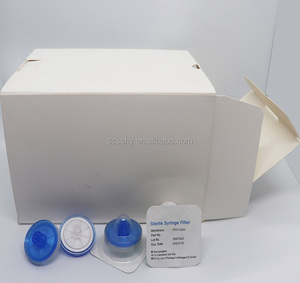 Luoron Purifying PES ống tiêm Lọc 13mm * 0.45um 13mm * 0.22um kỵ nước vô trùng ống tiêm Lọc - Product Image 3