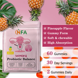 Gommes probiotiques de haute qualité pour femmes, mélange probiotique avancé, soutient la flore vaginale, aide à maintenir l'équilibre du pH - Product Image 4