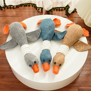 Sıkmak ses Chewy dayanıklı squeanosaurus Rex vahşi kaz Rhino fil peluş Pet köpek Squeakers oyuncaklar ile gıcırtılı oyuncak oyna - Product Image 4