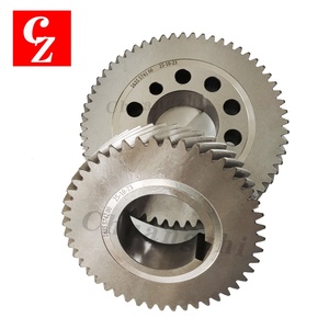 High Precision Helical Gear Pair 1635574100 1635574200 Air Compressor Gear <b>Set</b> Replacement for Atlas Copco <b>Screw</b> Compressor Part - Product Image 3