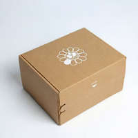 Boîtes en papier kraft personnalisées avec languette déchirable pour l'emballage de vêtements, cérémonie d'ouverture surprise pour l'emballage de vêtements
