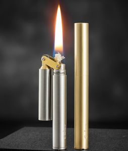 Creativo nuovo <span class=keywords><strong>accendino</strong></span> <span class=keywords><strong>Vintage</strong></span> a cherosene vecchio rame puro creativo bastone fine Nunchucks Mini <span class=keywords><strong>accendino</strong></span> tascabile per uomo Caka <span class=keywords><strong>accendino</strong></span> - Product Image 3