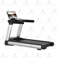Tapis de course électrique commercial de luxe écran LED de haute qualité moniteur de fréquence cardiaque sans fil 4.0-6.0HP moteur inclinaison automatique pour