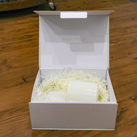 Ensemble de tasses de luxe légères emballage boîte-cadeau tasses à café magnétiques en céramique emballage coffrets cadeaux pour l'obtention du diplôme