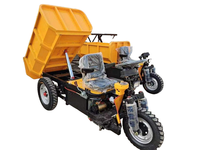 Tricycle minier électrique fiable et sûr, moto, camion à benne avec moteur et boîte de vitesses, machine minière de haute qualité, garantie de 6 mois