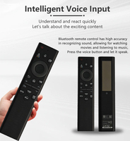 Venta al por mayor adecuado para Samsung TV Smart BT Control remoto por voz Solar Micro luz de carga