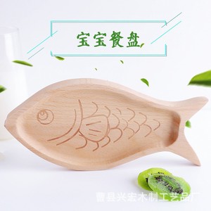 ถาดอาหารเด็กไม้รูปรถยนต์ จานแบ่งส่วน สีธรรมชาติ ลายการ์ตูน สำหรับเด็กช่วงเวลาทานอาหาร - Product Image 2