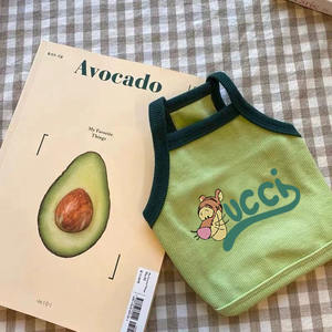 Ropa para Perros y Gatos: Camiseta sin Mangas Fina de Primavera Otoño con Diseño de Oso Adorable, Estilo Miyok Xia Shanari - Product Image 3