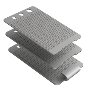 Placas de titanio de Metal de mecanizado CNC precisas personalizadas Almacenamiento de frases de semillas criptográficas de acero inoxidable - Product Image 2