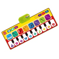 Faltbare rutsch feste Klavier matte Kind elektronische Musik Teppich berührungs empfindliche Tanz Lern decke Früher ziehung Spielzeug für Kleinkinder