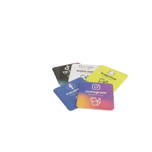 บัตรธุรกิจ PVC NFC อัจฉริยะ <span class=keywords><strong>ขาย</strong></span>ดี พร้อมชิป N213/215/216 แบบกำหนดเอง ความถี่ 13.56MHz กันน้ำ สำหรับโซเชียลมีเดียและการควบคุมการเข้าออก - Product Image 5