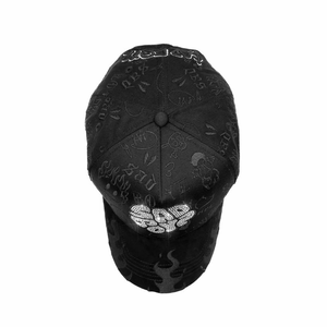 Cappellino da Baseball a 5 Pannelli XJunior H Sad Boyz Collaborativo - Scritta con Strass e Motivo in Rilievo su Tutta la Superficie Edizione Limitata - Product Image 2