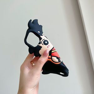 Nhật Bản mới 3D dễ thương phim hoạt hình mềm Silicone trường hợp điện thoại, bìa sau, bảo vệ vỏ da, iPhone 11, 12, 13, 14, 15 Pro Max - Product Image 4