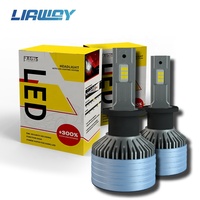 Ampoule de phare LED super lumineuse 3700LM 38W M1 H3 9-36V 6500K avec ventilateur de refroidissement en aluminium, garantie 2 ans, éclairage automobile