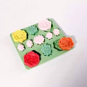 TangChu Floral Dish & Plate Silicone Mold <b>Set</b> for Making <b>Soap</b> Dishes, Jewelry Trays, Candles and Home Organizers - Product Image 1