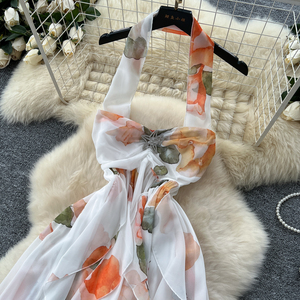 2025 estate Y2K con tunica asimmetrica <span class=keywords><strong>abito</strong></span> <span class=keywords><strong>Midi</strong></span> Casual per le donne impero <span class=keywords><strong>abito</strong></span> di pizzo arruffato - Product Image 2