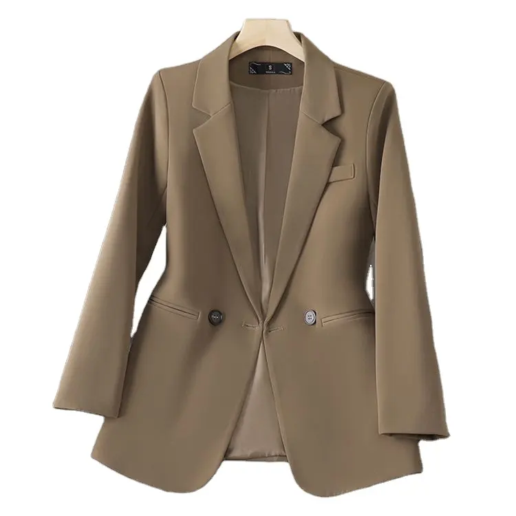 Nuevo estilo de alta calidad, ropa de trabajo de oficina para mujer, vestido formal profesional, chaqueta de negocios para mujer