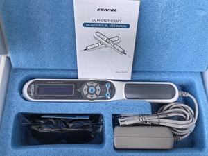 Lampu terapi biji KN 4003BL, lampu terapi cahaya UVB-311 nm portabel dengan waktu dan lampu UVB untuk Vitiligo, <span class=keywords><strong>Psoriasis</strong></span> dan eksim - Product Image 5