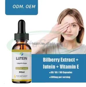 Vitaspring OEM chăm sóc mắt Halal Cúc Vạn Thọ Zeaxanthin Lutein mắt giọt vitamin bổ sung Lutein chất lỏng giọt - Product Image 2