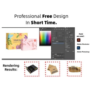 <b>Biodegradable</b> gift shipping <b>packaging</b> paper box, customizable according to needs - Product Image 4