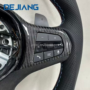 Volante in Fibra di Carbonio con LED e Riscaldamento per <span class=keywords><strong>BMW</strong></span> G20 <span class=keywords><strong>G21</strong></span> G28 G11 G12 G01 G05 G30 G22 G23 G26 F10 F30 Serie 3 Serie 5 - Product Image 3
