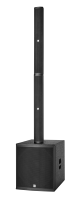 Sistema de Sonido Profesional Cvr de 18 Pulgadas con Columna Line Array Amplificada de 800 Vatios y Subwoofer