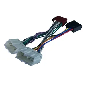 Free Sample OEM Auto Connector Terminal Wire Harness for Car Radio