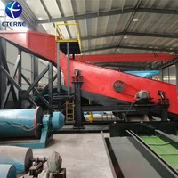 Crible vibrant circulaire linéaire pour minerai d'or, acier au carbone haute dureté, moteur 100 kW, 380 V, capacité de criblage 0-300 t/h