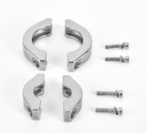 Anneau de serrage à double goupille en acier inoxydable 304, verrouillage bidirectionnel, serrage robuste, raccord rapide sous vide, mesure en pouces - Product Image 3