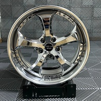 Velg Mobil YL Chrome Finish Deep Lip Custom Forged 18-inci 19-inci 5x14.3 5X130 5x112 5x120 Velg Aluminium Alloy