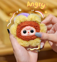 Série de 3 attaches pour cheveux en peluche, boîte mystère, ensemble d'accessoires capillaires mignons, adorable jouet en peluche, cadeau en gros pour filles